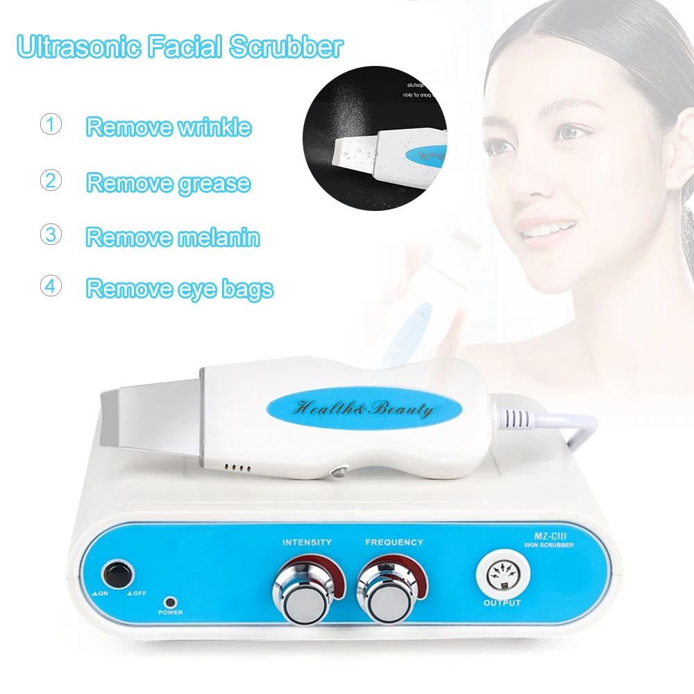

Ultrasonic Facial Deep Cleaning Device Anti-wrinkle Blackhead Removal Face Lifting Skin Tightening Skin Care Peeling Tools