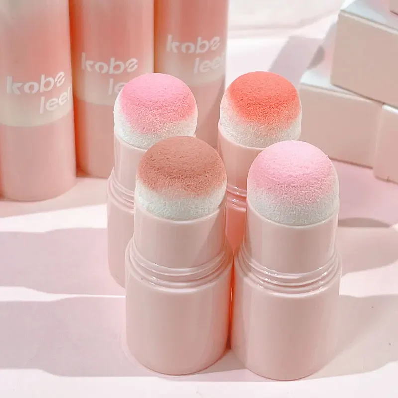 Blush Stick Double-ended Soft Face Brightening Contouring Shadow Peach Pink Cheek Tint Korean Makeup