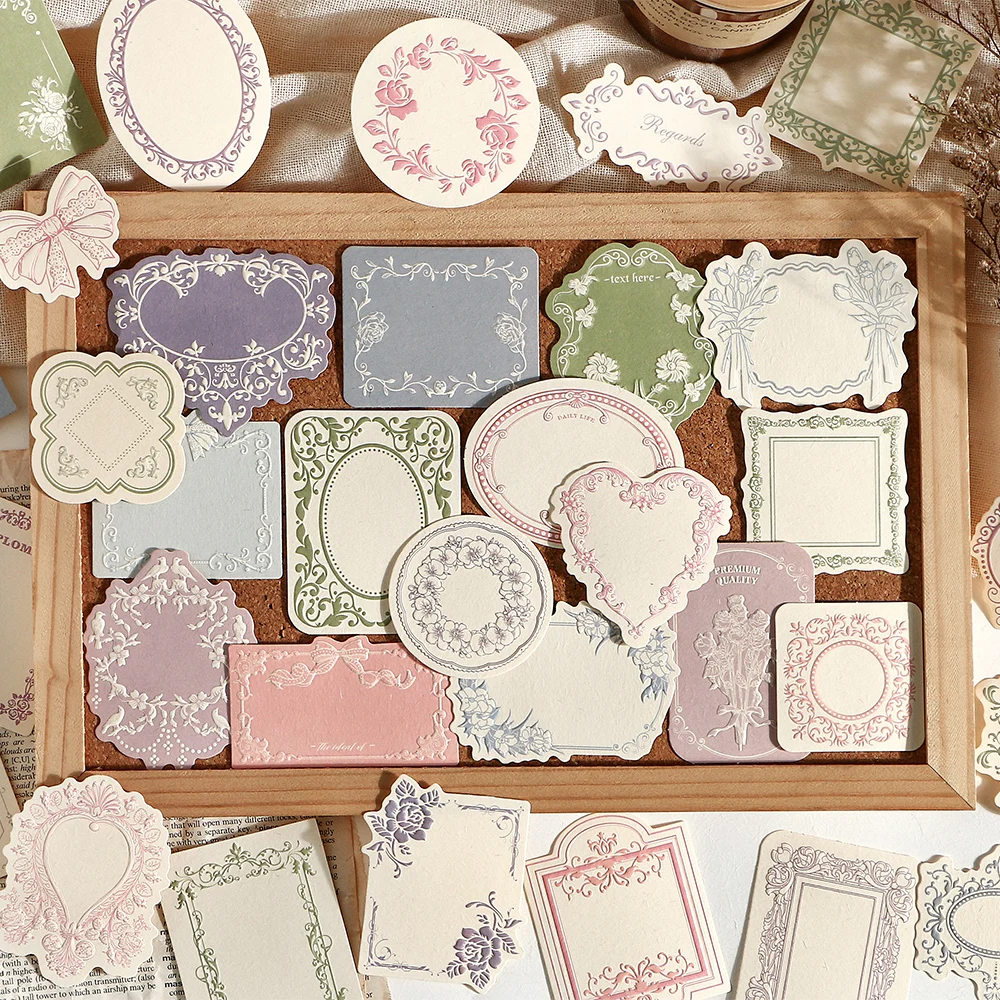 Decor Scrapbooking Vintage Label Materials Paper Combo Kit 30pcs DIY Junk Journal Collage Photo Album Retro Background Paper scrapbook paper,scrapbooking material,scrapbook materials,diy craft materials,scrapbooking paper