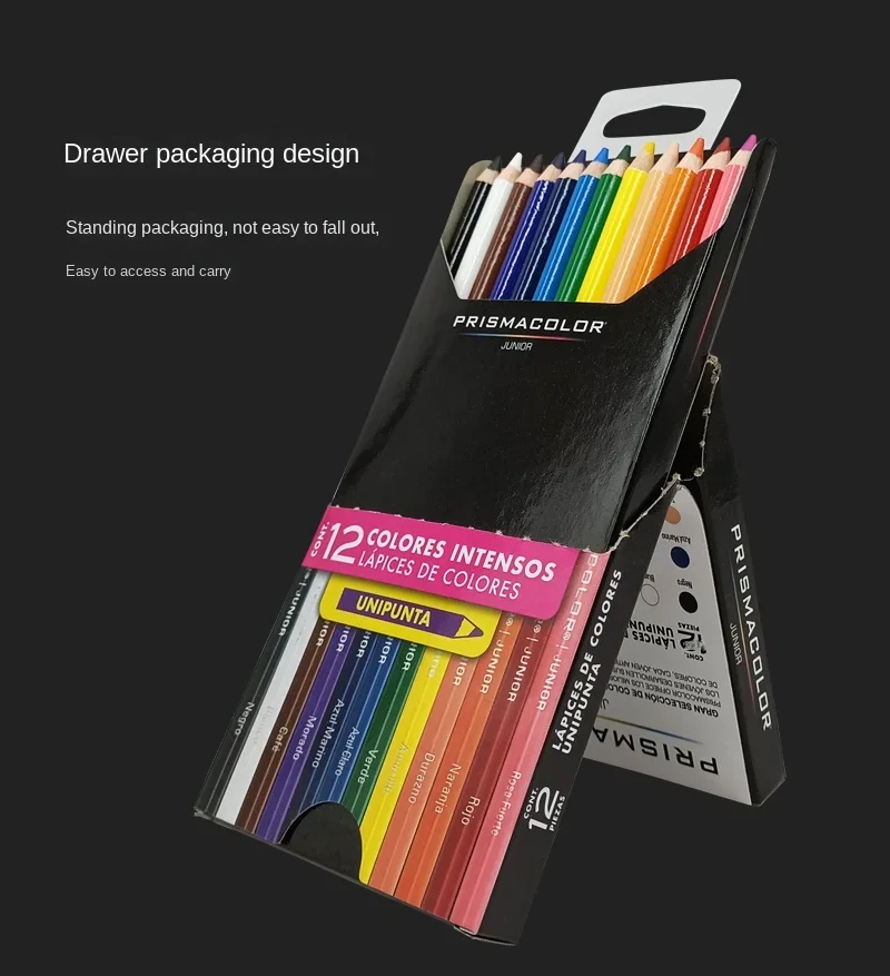 Prismacolor 12/24/36/48 Colors Oil Colored Drawing Pencil Set Wood Colour Pencils for Sketch School Student Art Supplies Crayons images - 6