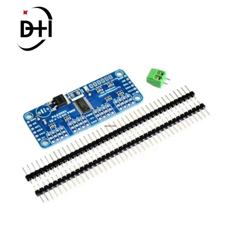 16 Canali 12-Bit Pwm/Servo Driver-I2C Interface-Pca9685 O Per Raspberry Pi Shield Module Servo Shield