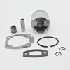 45MM & 46MM Piston Assy Gasket Fit For HUSQVARNA 50 51 55, 55 RANCHER Garden Chainsaw Spare Parts 503 60 81-71 / 503608171 4