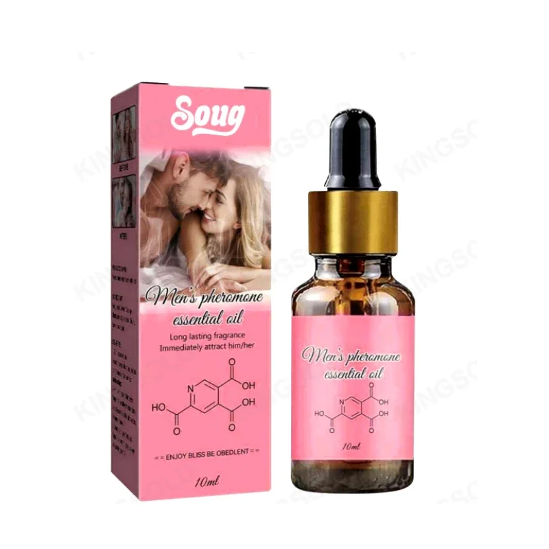Natural Pheromone Scented Oil | Long-Lasting Body Fragrance Essence with a Fresh Aroma Designed to Attract Women Enhance Allure