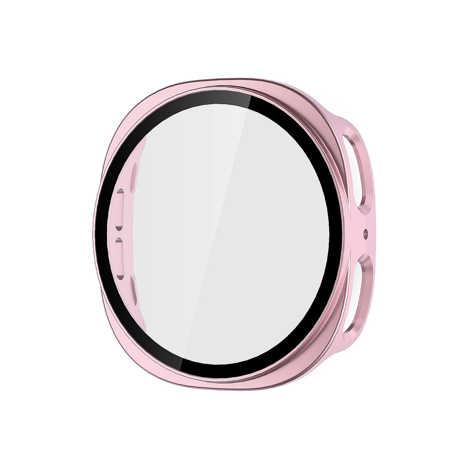 Shockproof PC Bumper Case with Tempered Glass Screen Protector