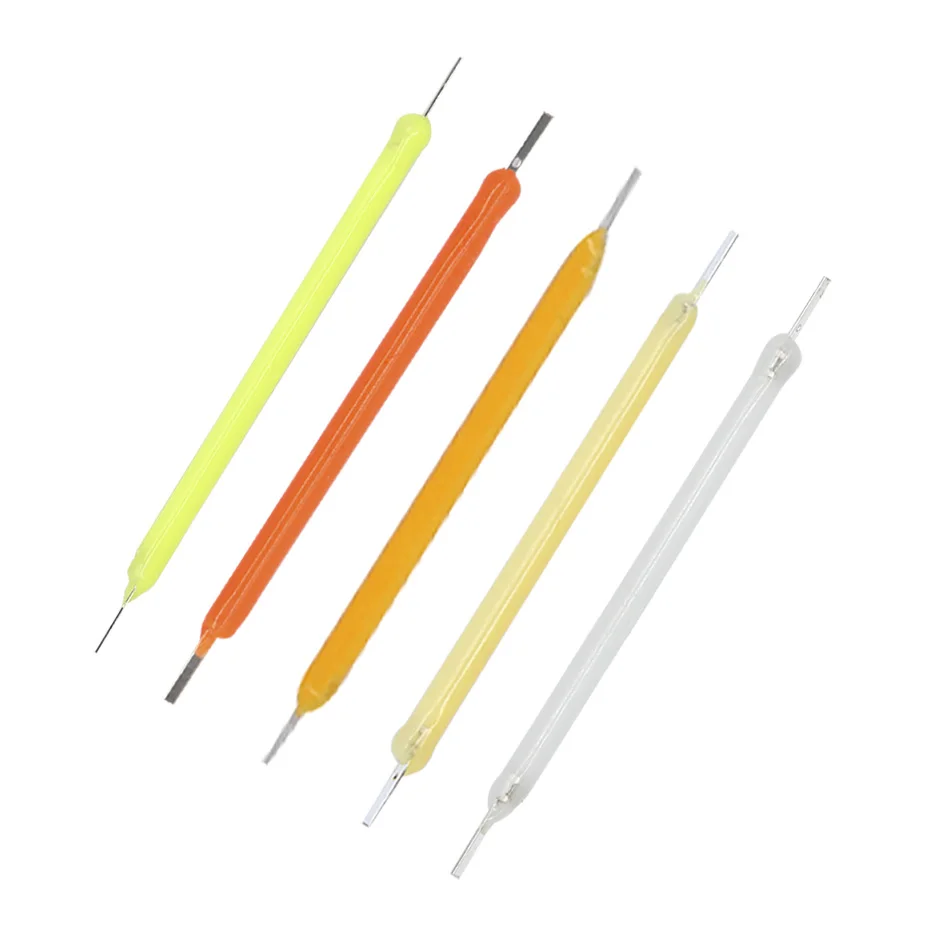 Description Picture 2 of item1000pcs Edison Bulb LED Lamp Parts DC3V 38 40mm LED Chip Incandescent Light Accessories Diode For Repair LED bulb Tube white red