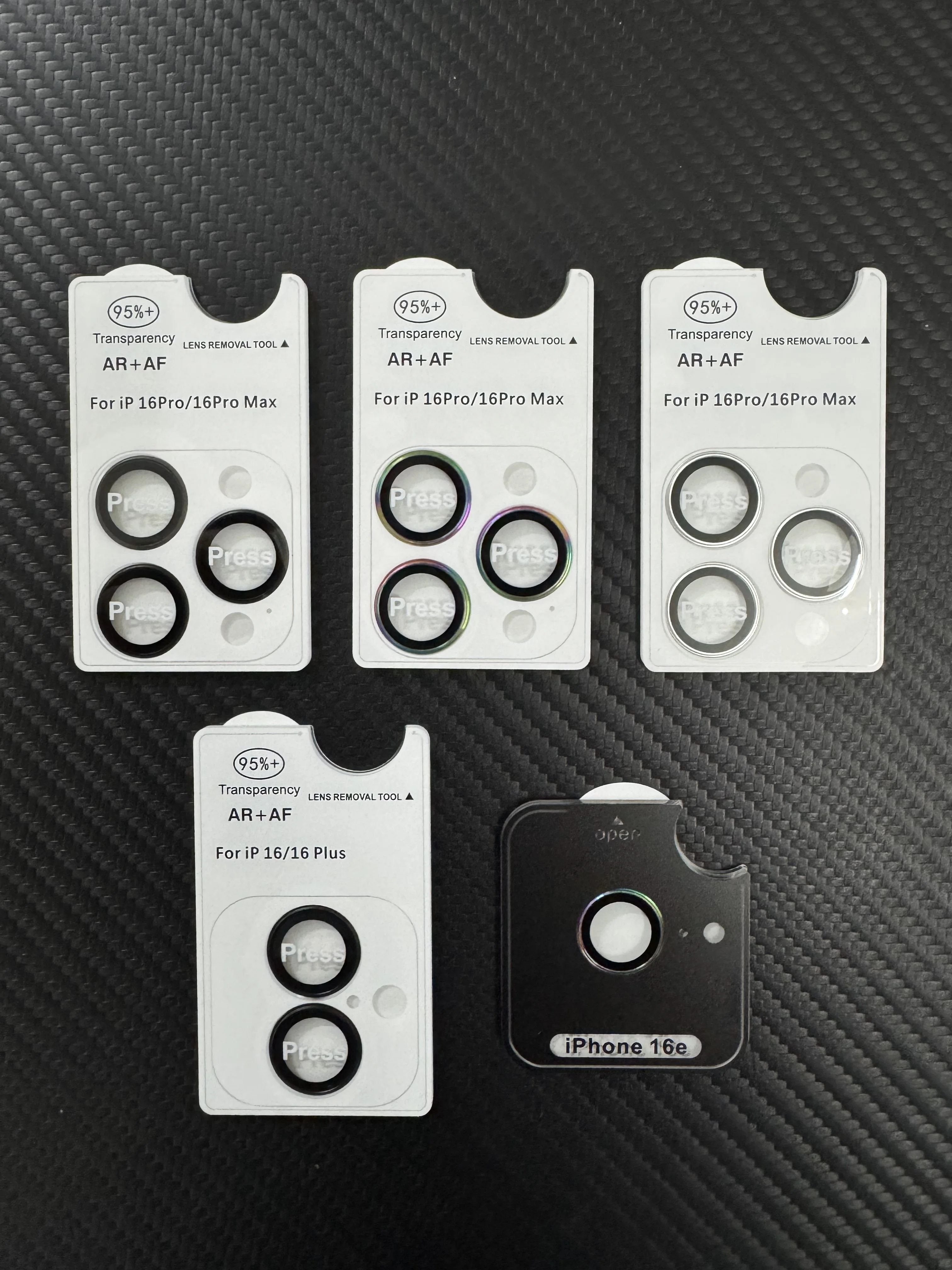 Universal Camera Lens Protective Film with Detachable Tempered Glass