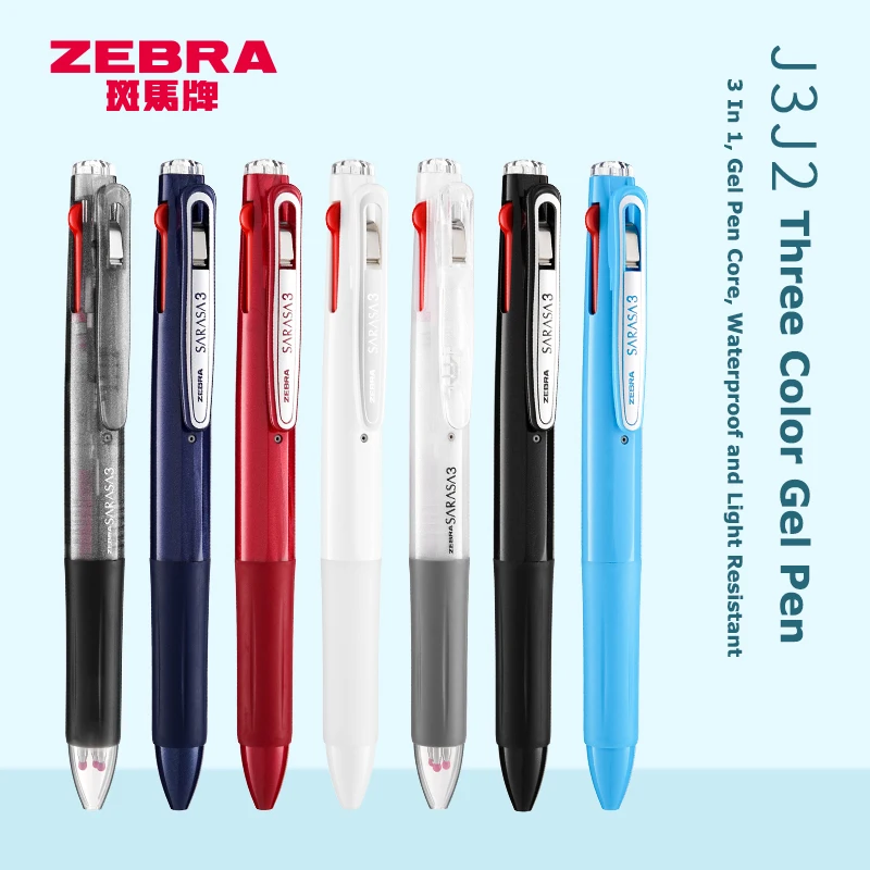 Zebra J3J2 Three-in-one Multifunctional Gel Pens Japan