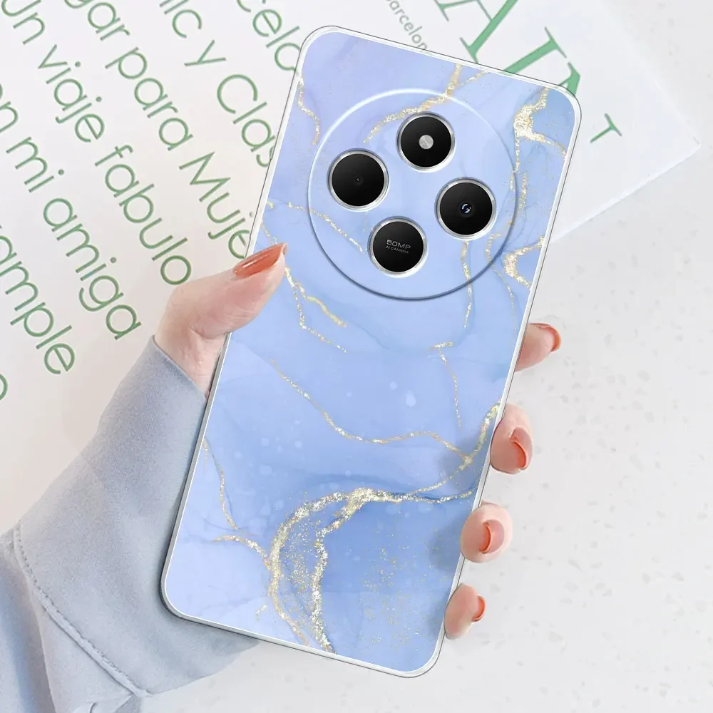 Clear Shockproof Soft Silicone TPU Phone Case with Stylish Print Design