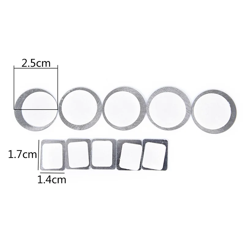 Metal Stickers 20Pcs For Eyeshadow To Hold Magnetic Eyeshadow Palette Tightly eyeshadow palette