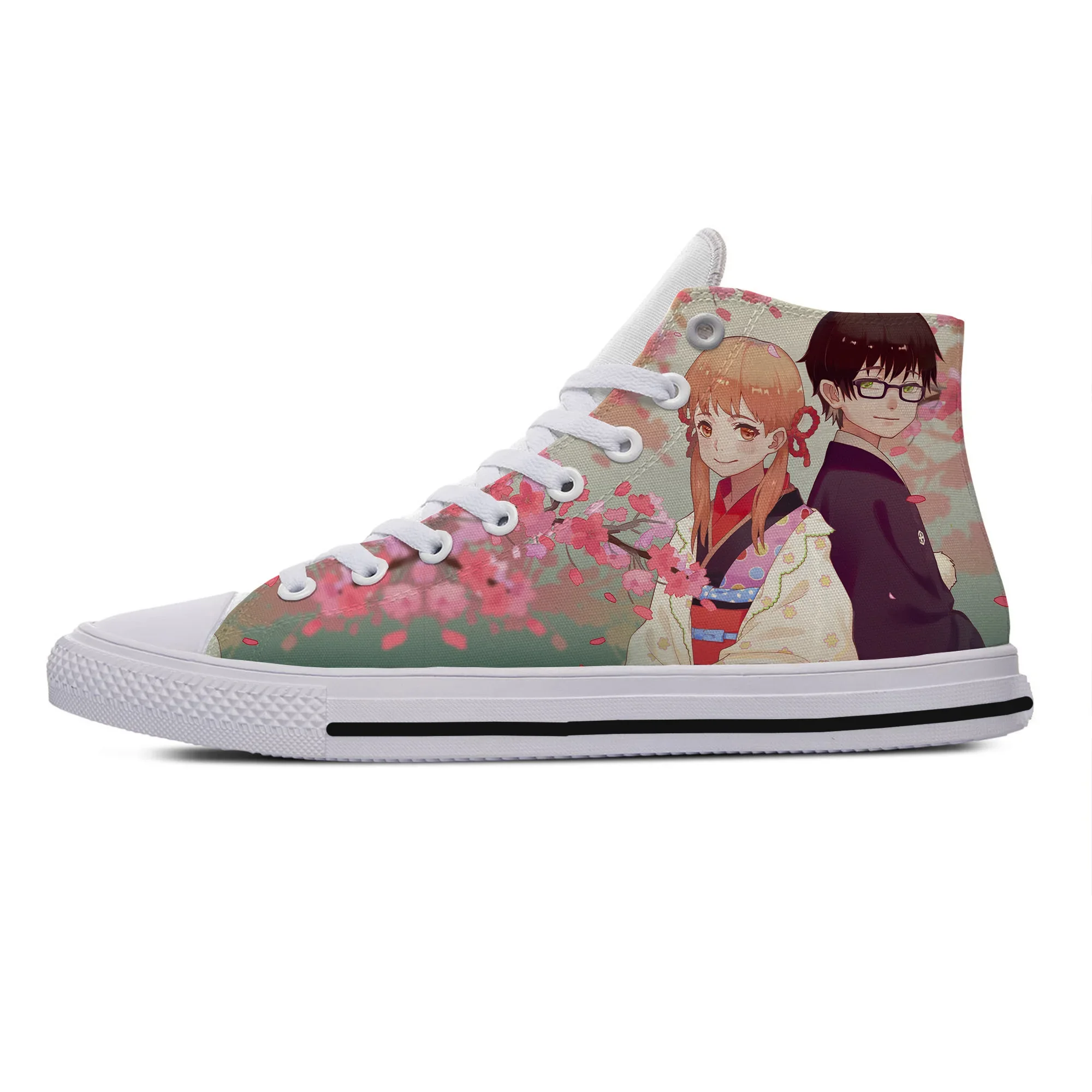 Hot Cool Fashion Cartoon Sneakers Handiness Casual Shoes For Men Women Anime The Lion of March 3 Gatsu No Lion Board Shoes