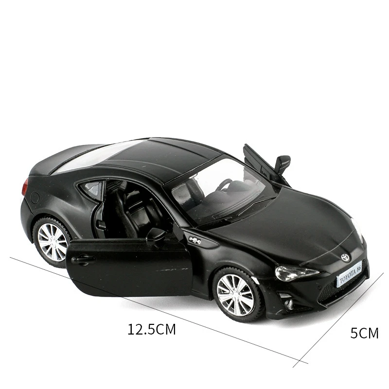 1/36 TOYOTA GT 86 Scion FR-S Toy Car Model RMZ CiTY Diecast Metal Vehicle Miniature Pull Back Collection Gift For Children Boys 2