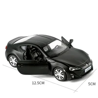 1/36 TOYOTA GT 86 Scion FR-S Toy Car Model RMZ CiTY Diecast Metal Vehicle Miniature Pull Back Collection Gift For Children Boys 2