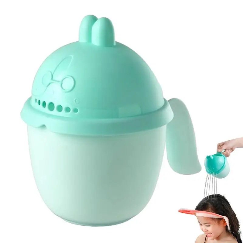 

Shower Cup Rinser For Kids Control The Flow Rinser With 7 Water Holes Children Hair Rinse Cup Comfortable Enjoy Shower Time