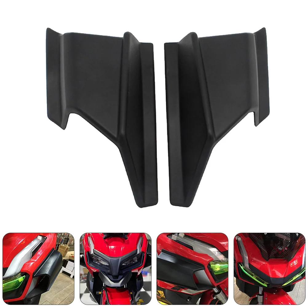 2 Pcs Adv150 Fixed Wind Wing Motorbike Fairing Winglets Spoiler Motorcycle Side Abs