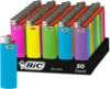 ABS Material Silver Easy To Use BIC Lighter, Size: 7.5 1