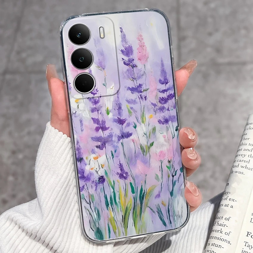 Fashion Astronaut Pattern Transparent Phone Case - Anti-Fingerprint TPU Clear Back Cover