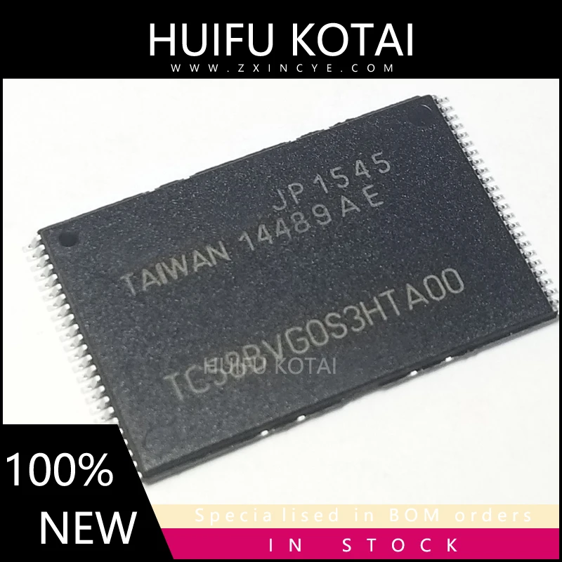 

1PCS TC58BVG0S3HTA00 128MB NAND FLASH TC58BVGOS3HTAOO TSOP48 New Spot Inventory