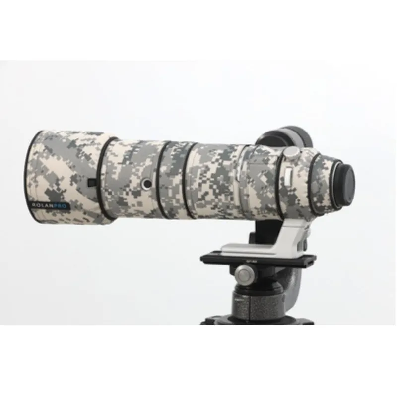Rolanpro Cabolsa de Lente à Prova Impermeável Água para Fujifilm Xf150600 Mmf5.68 r lm Ois wr Camuflagem Lente Roupas Capa Chuva Armas Case Capa - Image 3