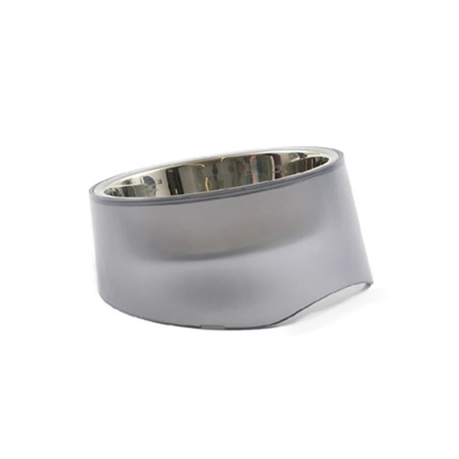 

Миска для корма для собак, противоскользящая миска из нержавеющей стали, бокал для общения, контейнер для хранения корма для собак dd60g