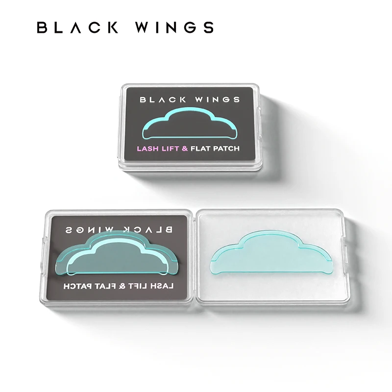 BLACKIWNGS 1PC 실리콘 래쉬 펌 패드 부드럽게 리프팅하는 속눈썹 로드 쉴드 셀프 접착식 속눈썹 컬러 액세서리 메이크업 도구