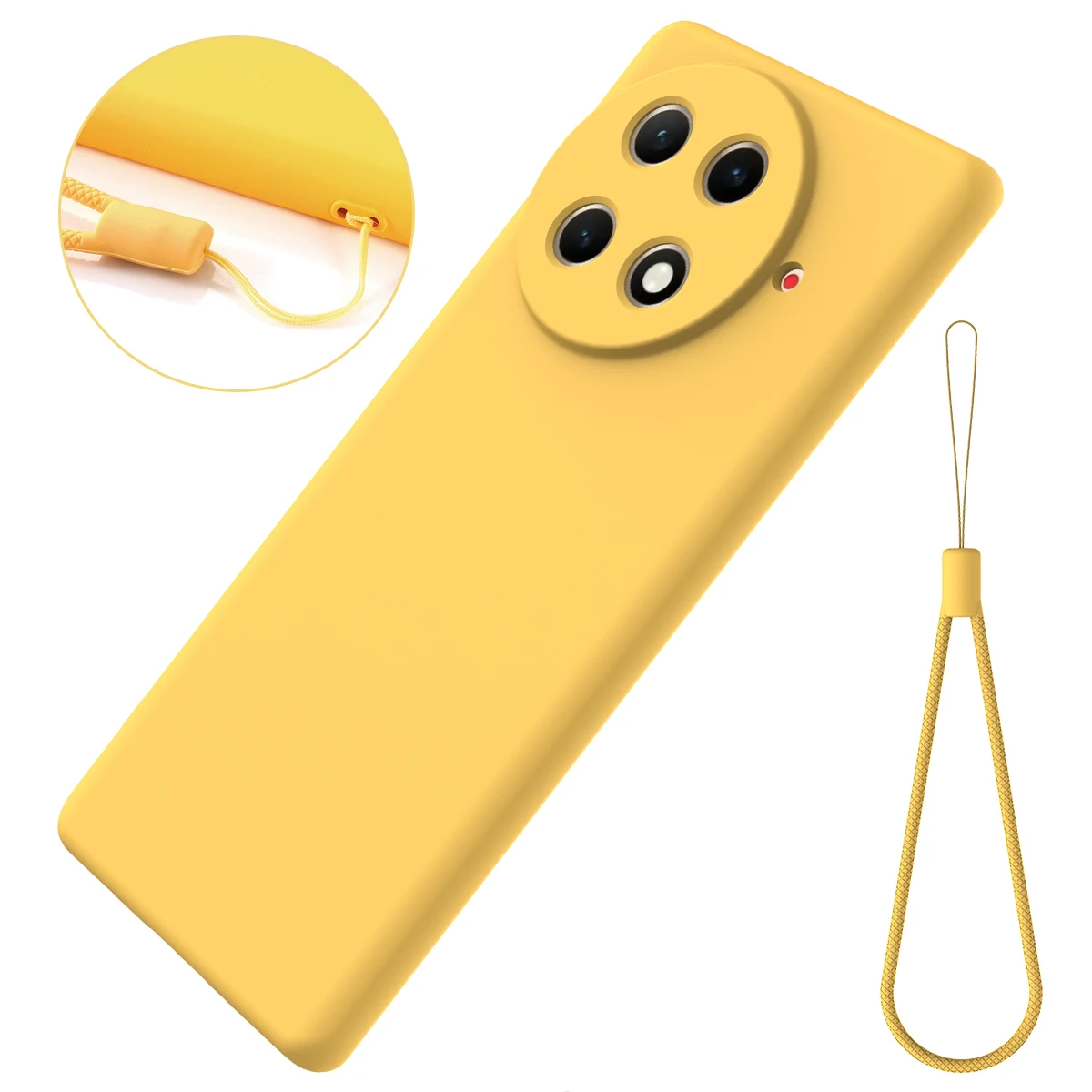 Luxury Skin-Feel Ultra-Thin Silicone Case - Soft, Shockproof, and Anti-Fall Bumper Cover