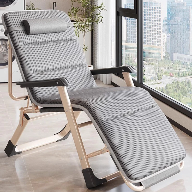 Silla reclinable minimalista para oficina, mueble de descanso, Industrial, para interior, Camping, portátil, para Hotel