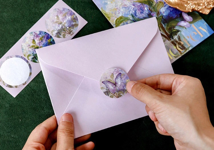 Butterfly Pop-up Greeting Card with Envelope & Stickers Flowers Postcard Floral Birthday Cards Valentines Gifts Girl Gift