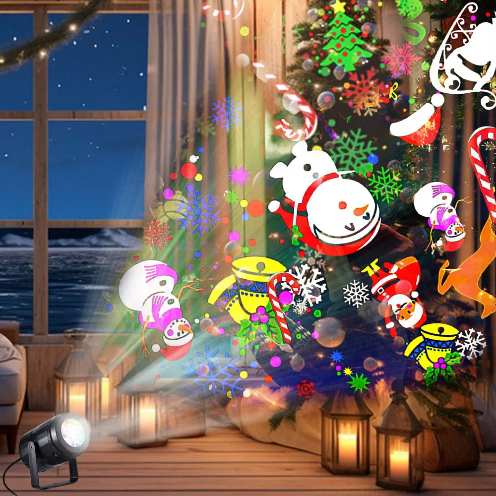 Christmas Projector Light 16Pattern 4