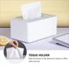 Premium Material Tissue Box Drawable Lid Design Lightweight Home Napkin Container Paper Holder Tissue Case For Office Use Keep 5
