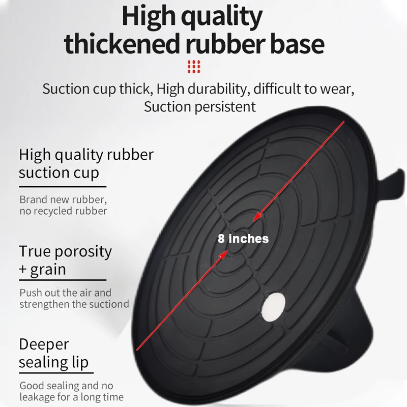 8 Inch Vacuum Suction Cup With Box 200kg Loading Capacity Heavy Duty Vacuum Lifter for Tile Adsorption Granite Glass Lifting