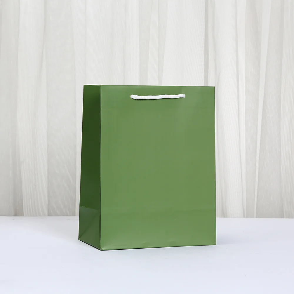 Colorful Paper Gift Bags – Shopping and Party Favor Bags with Rope Handles for Birthday... - SKU CPGB2021 - UGI Packaging