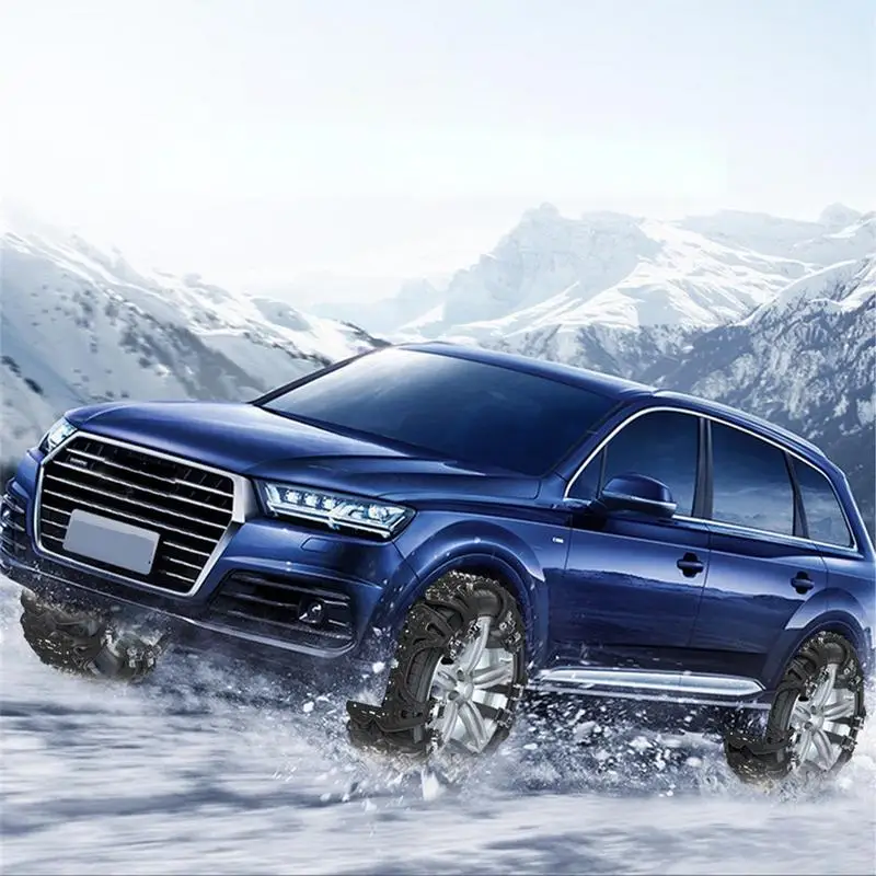 Car Tire Chain Universal Car Snow Tire Chains Universal Weather-Resistant Snow Chain For Off-Road Vehicle SUV