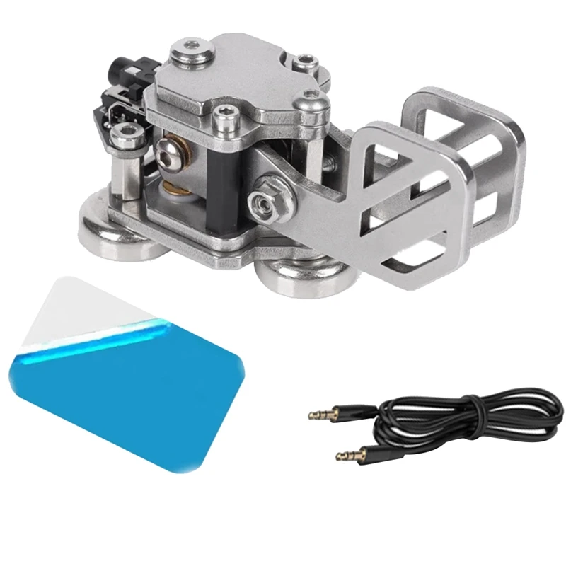 

CW Morse Code Keys Automatic Radio HAM Send Telegram Double Paddlewith Stainless Steel Body Three Neodymium Magnets