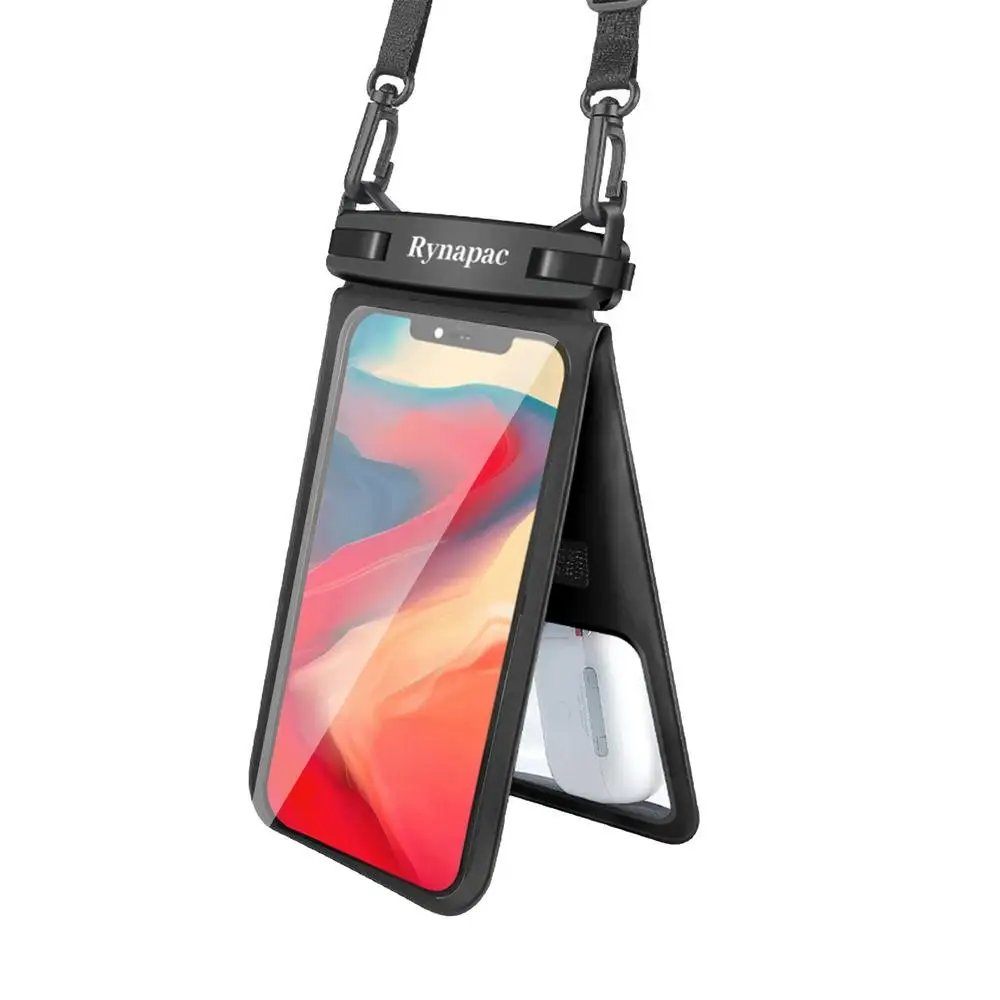 Universal Waterproof Cellphone Storage Bag Touchscreen Dry Bag With Neck Lanyard Waterproof Phone Pouch For Beach Pool Swimming