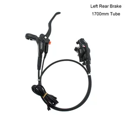 Electric Folding Bicycle with Hydraulic Disc Brake and Power - Off Feature (C Type Rear Brake)