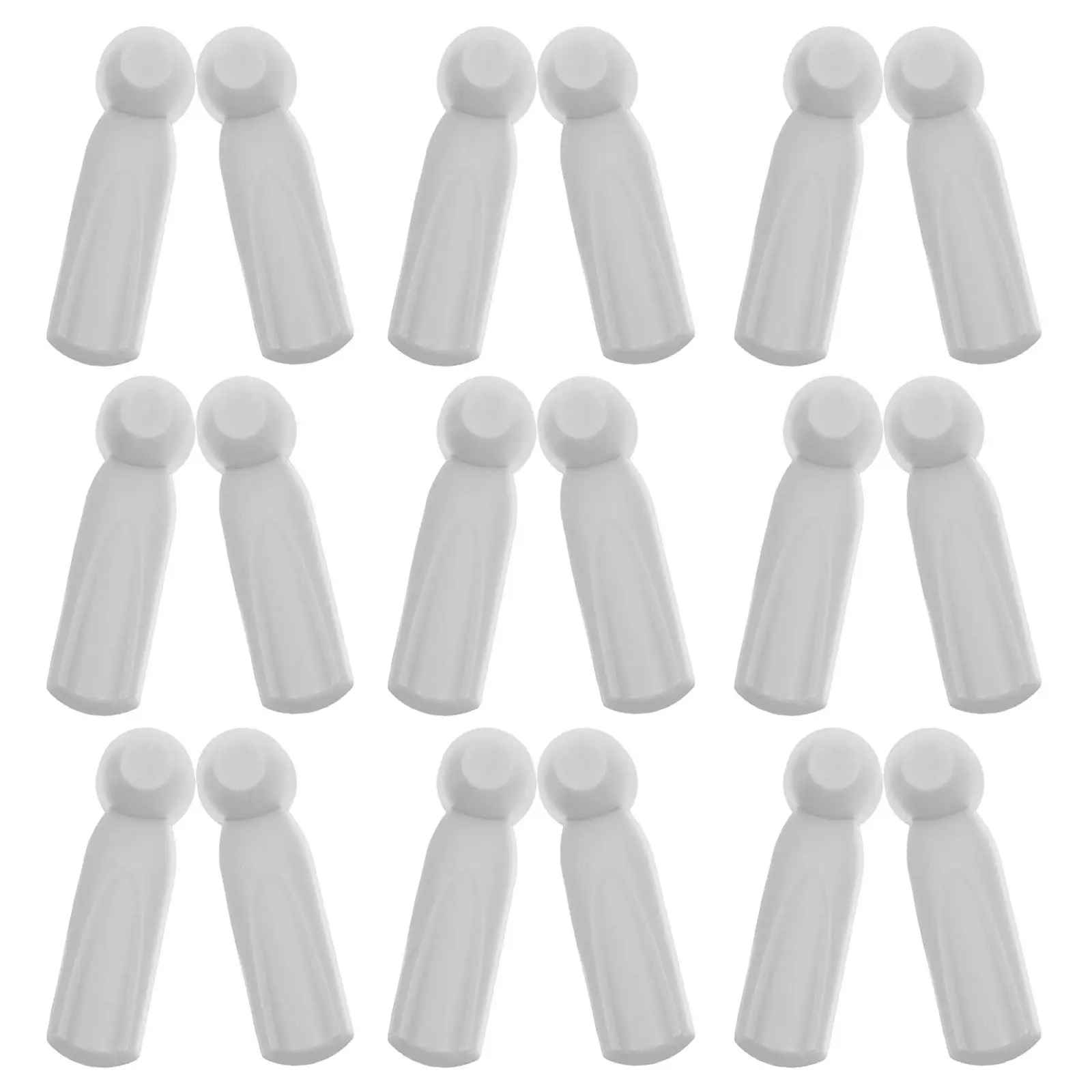 40Pcs 소매 도난 방지 보안 태그 자기 잠금 하드 태그 라이트 그레이 의류 신발 모자 용 재사용 가능한 알람 라벨