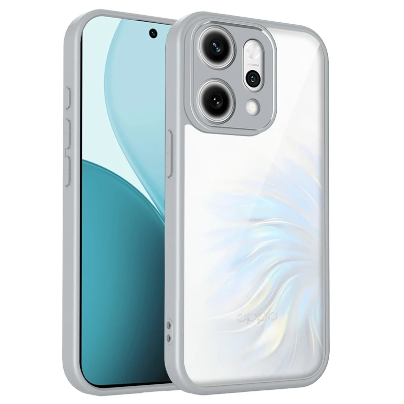 Crystal Clear Shockproof Silicone Phone Case with TPU Bumper