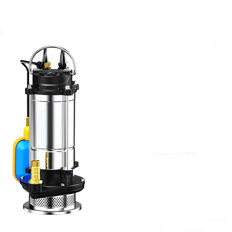 Bomba de Esgoto Submersível de Bomba de Esgoto de Lavagem de Carro Agrícola tipo de Flutuador Doméstico 220v Aço Inoxidável
