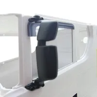Tamiya LESU Tractor 1 Pair Acrylic Window Cover Rain Sun Visor For 1/14 Tamiya RC Truck Scania 770s 56368 2