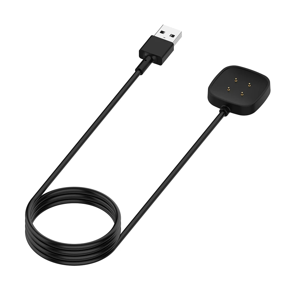 스마트 워치 팔찌 마그네틱 충전기 도크 베이스, Fitbit Versa 3, Fitbit Sense, 실용적인 다기능 충전 케이블