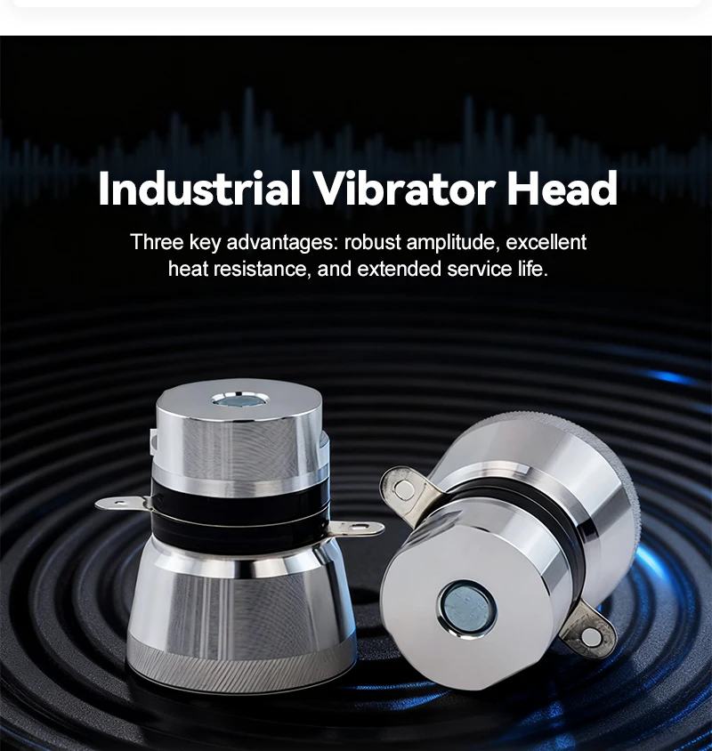 40kHz Ultrasonic Cleaner with Heater & Timer Industrial High Power Ultrasonic Cl