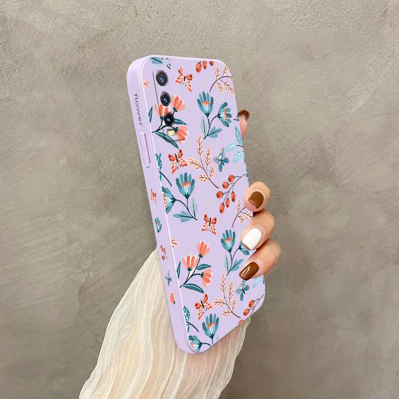 Sunrise Floral Phone Case - Vibrant Botanical Design Cover