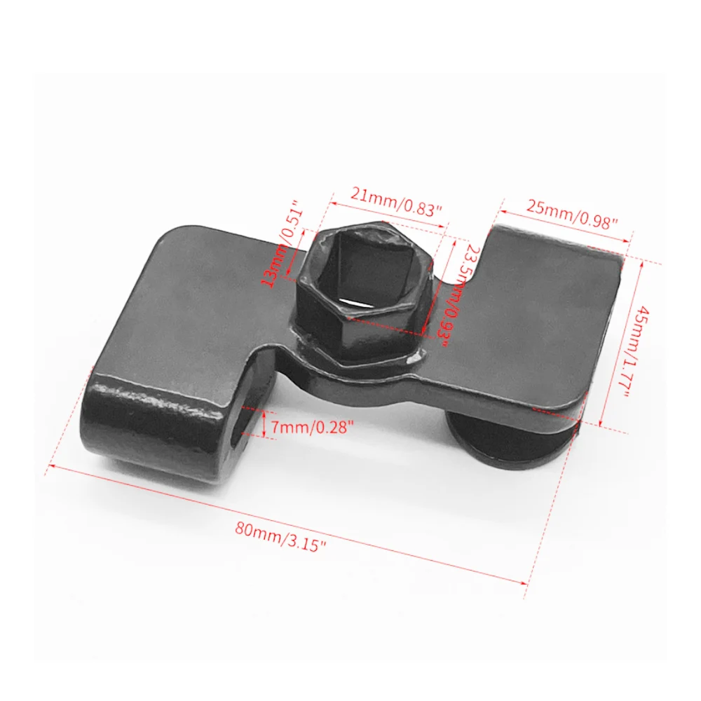 Car Repair Tool Hardware Hand Tools Wrench Extender Adaptor 1/2 Inch Breaker Bar Extender For 21 mm Hex