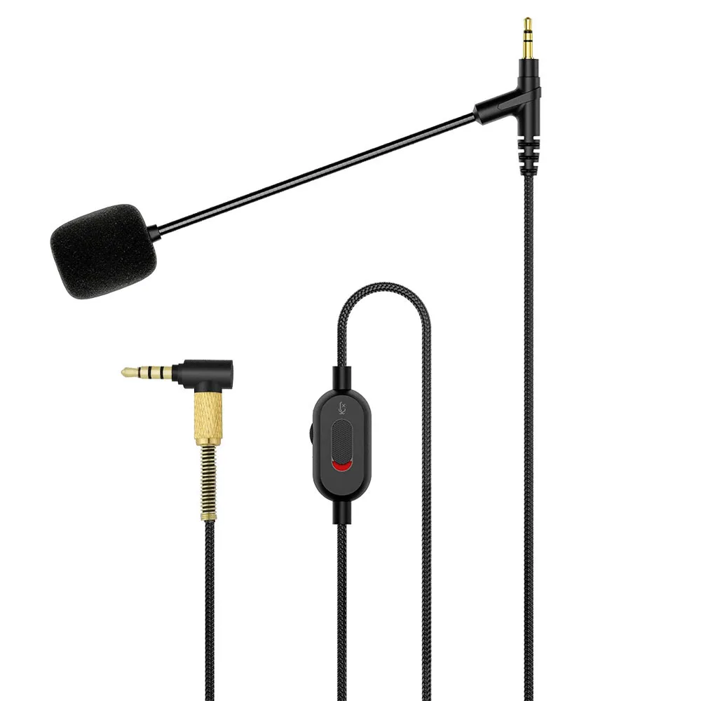 NC700 Headphone Boom Mic Cable for Bose Noise Cancelling 700 Gaming Phone Calls Cable Boom Microphone Cords for Xbox PS5