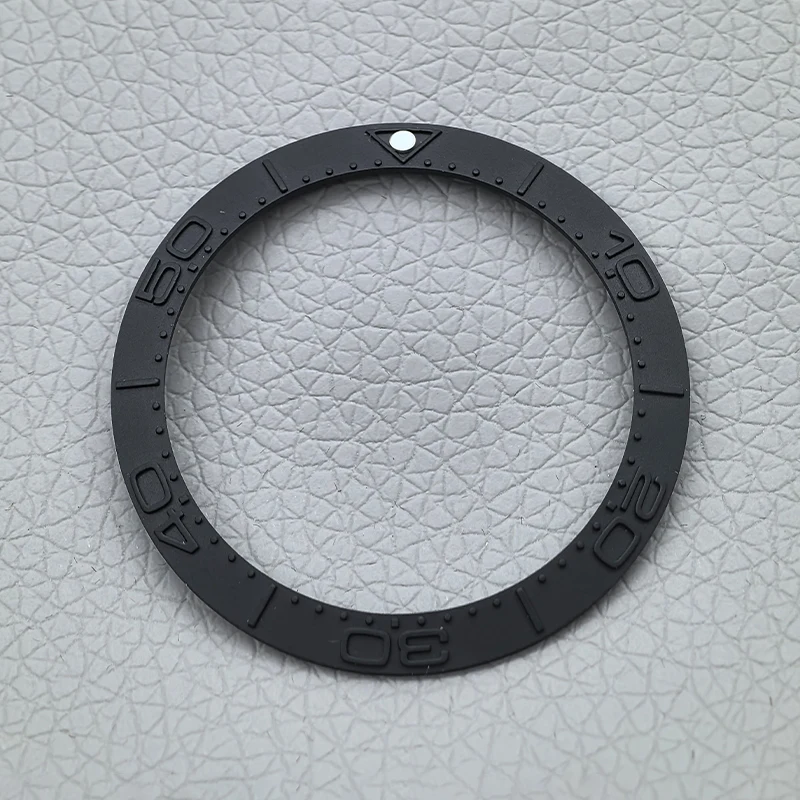 38mmx30,7mm Gebogener Keramik-Uhrenlünetteneinsatz Passend für SKX007 SKX009 SUB GMT Uhrengehäuse NH36 NH35 Tiffany-Blauer Uhrenring Ersatzteile – Detail 5