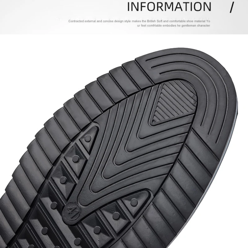 Brand Men's Casual Shoes Fashion Classic Men's Pu Leather Shoes Hot Sale Breathable Business Lace-Up Men Shoes Plus size 38-50 6