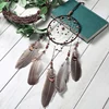 Retro Maple Leaf Dream Catcher Wind Chimes Indian Style Feather Car Pendant Dream Catcher 2