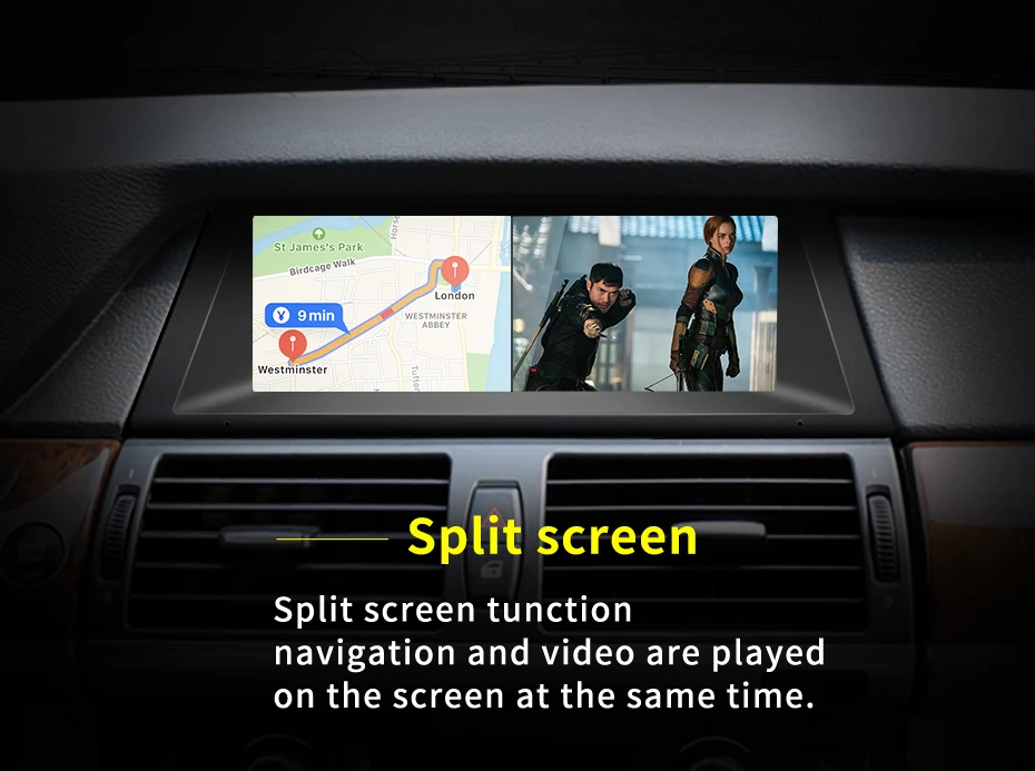 2025 New Qualcomm Snapdragon 665 6125 Android AUTO CarPlay Multimedia Screen For