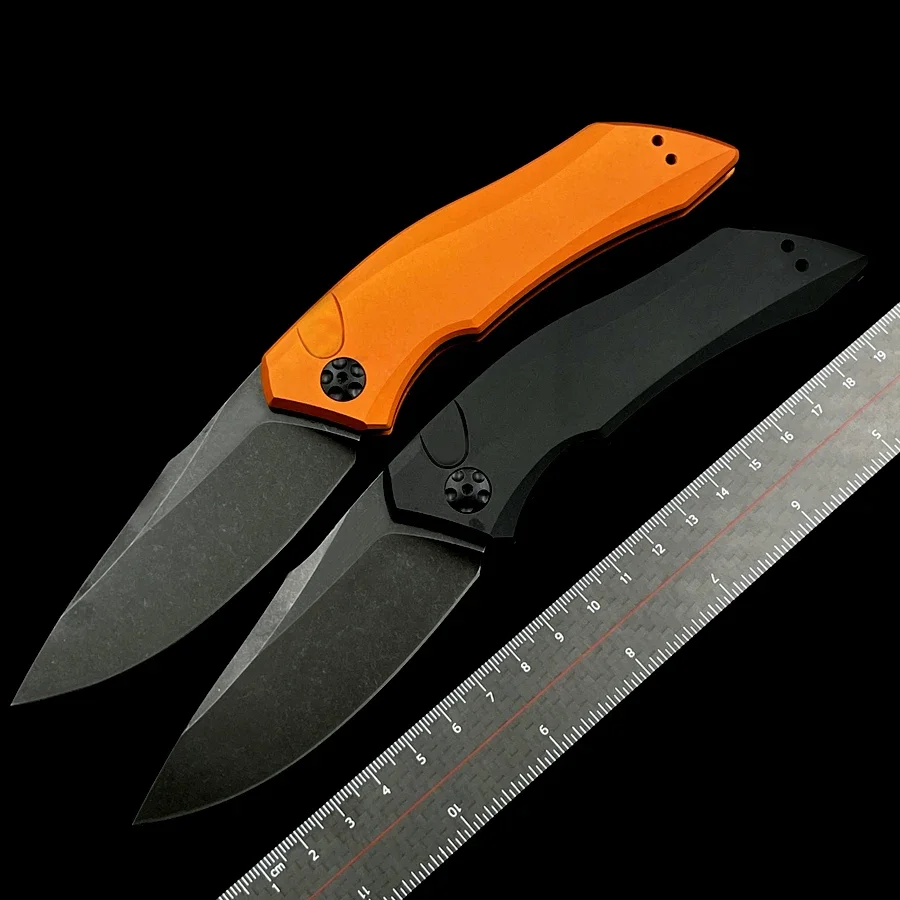 KS 7100 7100BW Launch 1 Aluminum Alloy CPM-154 Folding Knife Outdoor Camping Hunting Pocket EDC Tool Knife