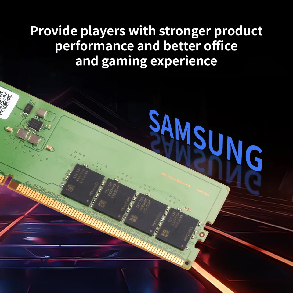 SAMSUNG DDR5 Memory RAM Desktop Memoria 8GB 16GB 32GB 4800 5600MHz